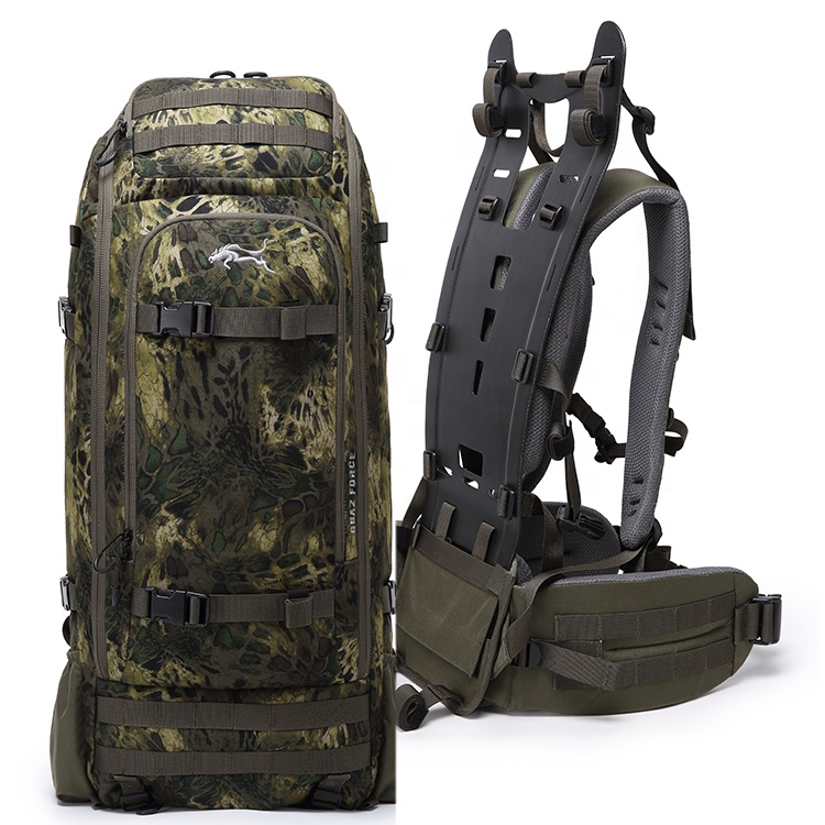 GAF 60L Camo Multi-function Hunting Bag Backpack
